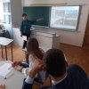 2 октября работники СДК провели в МБОУ СОШ N28 с. Ивановка интеллектуальную игру \"Моя Россия\" по проекту \"Пушкинская карта\".